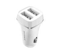 Caricatore per auto con 2 porte USB-A, leggero e compatto - Nouvo
