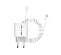 Mayaxess, Caricatore da parete per Galaxy S23 Ultra 20W + Cavo USB-C 1m, Bianco