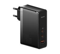 CARICABATTERIE DA AUTO BASEUS Baseus GaN5 Pro cargador rápido 140W 2x USB-C 1x USB Negro Nero