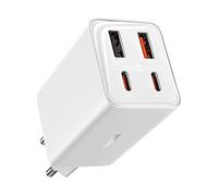 Caricatore da muro Baseus GaN6 Pro 65 W USB-C/USB-A Bianco