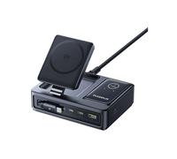 CARICABATTERIE DA AUTO BASEUS Nomos - Caricabatterie da Auto USB-C Dual Port Quick Charge 3.0 5V/3A - Protezione Sovraccarico Nero