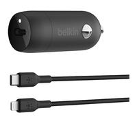 BELKIN 30W USB-C CAR CHARGER BLK