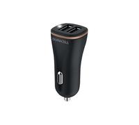 CARICABATTERIE DA AUTO DURACELL DR6010A, Duracell smartphone, tablet e altri dispositivi USB da 30 W, Nero