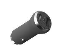 CARICABATTERIE DA AUTO FORCE POWER FPCAC37W2USBACG Grigio