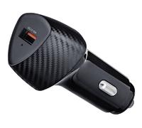 CARICABATTERIE DA AUTO FORCELL 5903396133817 Nero
