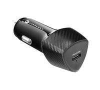 Caricabatterie da Auto Forcell USB-C 20W Power Delivery Nero Carbonio