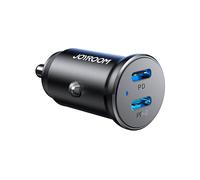CARICABATTERIE DA AUTO JOYROOM JR-CCN06 doppia USB-C in metallo da 30 W, Nero