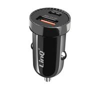 CARICABATTERIE DA AUTO LINQ CAC38W Nero