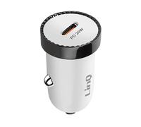 CARICABATTERIE DA AUTO LINQ CTPC20W Bianco