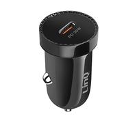 CARICABATTERIE DA AUTO LINQ CTPC30W Nero