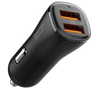 Caricabatterie da auto Spigen 2xUSB-A da 30 W, nero