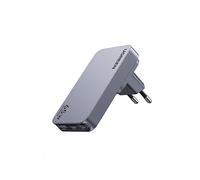 CARICABATTERIE DA AUTO UGREEN Cargador de Viaje Ugreen Nexode Pro 65W 2xUSB-C 1xUSB-A Gris Grigio