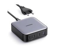 CARICABATTERIE DA AUTO UGREEN Cargador Ugreen CD328 100W 3xUSB-C 1xUSB-A Grigio