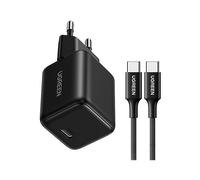 CARICABATTERIE DA AUTO UGREEN X513, Universale Smartphone, tablet, dispositivi USB-C Nero