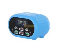 CARICABATTERIE DA BANCO RELIFE RL-309U CON 6 PORTE 72W - BLU