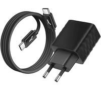 Caricatore Akashi ALTACQC20TCBK 20W Quick Charge 3.0 Nero con cavo USB-C