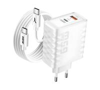CARICABATTERIE DA MURO AKASHI ALTGAN65W Bianco