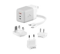 CARICABATTERIE DA MURO ALOGIC WCM3X100G, Samsung, Google, Xiaomi, Huawei, Sony, Nokia da 100 W, Bianco