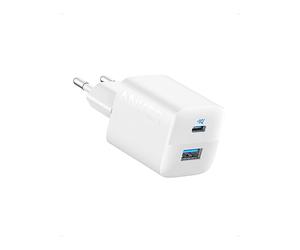 CARICABATTERIE DA MURO ANKER 323, Universale Dispositivi con porta USB-C, dispositivi con porta USB-A da 33 W, Bianco