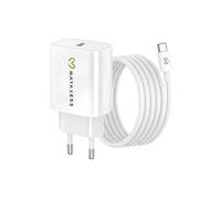 CARICABATTERIE DA MURO AVIZAR caricabatteria da muro 20 W, Universale da 20 W, Bianco