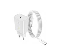 Mayaxess, Caricatore da parete per Xiaomi 14T 20W + Cavo USB-C 1m, Bianco