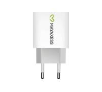 CARICABATTERIE DA MURO AVIZAR SEC-VIRT-17N da 20 W, Bianco