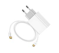 CARICABATTERIE DA MURO AVIZAR SEK-VIRT-S25E (con cavo USB-C 1 m) da 20 W, Nero