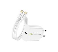 CARICABATTERIE DA MURO AVIZAR SEKVIRTA35, Samsung, Apple Samsung, Apple da 20 W, Bianco