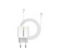 Mayaxess, Caricatore da parete per Galaxy Z Fold 6 20W + Cavo USB-C 1m, Bianco