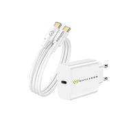 CARICABATTERIE DA MURO AVIZAR SEKVIRTM7P, Samsung, Apple Samsung, Apple da 20 W, Bianco