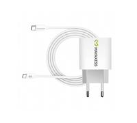 CARICABATTERIE DA MURO AVIZAR Virtuos, Universale Smartphone da 20 W, Bianco