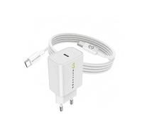 Mayaxess, Caricatore da parete per Galaxy S20 Plus 20W + Cavo USB-C 1m, Bianco