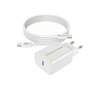 CARICABATTERIE DA MURO AVIZAR Virtuos, Universale Smartphone, tablet, dispositivi USB-C da 20 W, Bianco