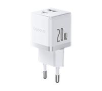 CARICABATTERIE DA MURO BASEUS Cargador Baseus Palm Fast Charger USB-C / USB-A 20W 20W Blanco Bianco