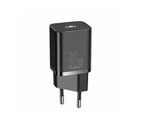 Baseus CCSUPJ01 Caricabatterie per dispositivi mobili Nero Interno (Baseus Super Si Wall Charger USB-C 30W - Black) NEW