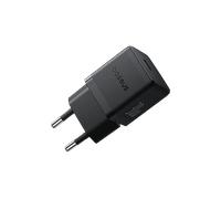 CARICABATTERIE DA MURO BASEUS Palm Fast Charger 30W USBA + USBC, universale iPhone 8 e modelli successivi da 30W, Nero
