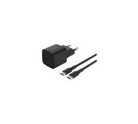 Belkin Caricatore USB-C da 25 W con cavo tipo C da 60 W (1 metro), ricarica rapida USBC PD 3.0 con PPS per Apple iPhone 16 Series, iPad Pro, Samsung Galaxy S25, Nintendo Switch e altri, nero