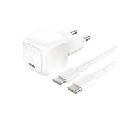 CARICABATTERIE DA MURO BELKIN BoostCharge WCA009KQ1MWH-B6 (con cavo USB-C/USB-C 1 m) da 20 W, White