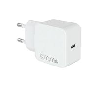 CARICABATTERIE DA MURO BIGBEN CS45WCPDRWWR, Universale Smartphone da 45 W, Bianco