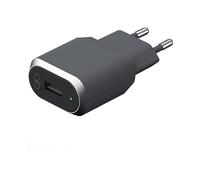 CARICABATTERIE DA MURO BIGBEN FPCS2.4A1USBAG da 12 W, Grigio