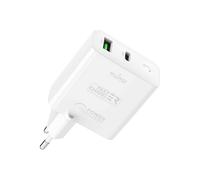 CARICABATTERIE DA MURO BIGBEN PUROCS32WUSBACWT da 32 W, Bianco
