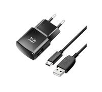 Caricabatterie da muro USB 2A + Cavo Micro-USB - Blue Star