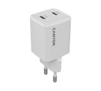 CARICABATTERIE DA MURO CANYON CU35CC, CANYON Computer portatile, Smartphone, Tablet da 35 W, Bianco