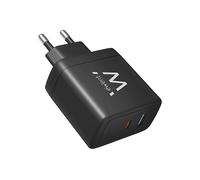 CARICABATTERIE DA MURO EWENT Cargador rápido Ewent EW1330 USB-C/USB-A 65W Negro Nero
