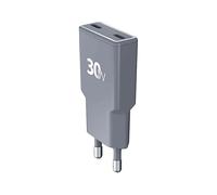 CARICABATTERIE DA MURO FORCE POWER FPCS30WCCPDSLIMOFGRG Grigio
