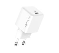 CARICABATTERIE DA MURO FOREVER H4-TFCHARGE055 GaN da 30 W, Bianco