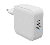 5099212 CARICATORE DA VIAGGIO 70W HYPER WH USB-C GAN (3C+1A) BIANCO