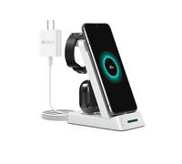 CARICABATTERIE DA MURO INF per Smartphone e smartwatch Samsung bianco