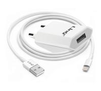 CARICABATTERIE DA MURO LINQ i7-H201 (con cavo Lightning 1,2 m) da 5 W, Bianco