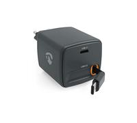 CARICABATTERIE DA MURO NEDIS WCHARC30WBK, universale Dispositivi USB-C da 30 W, Nero